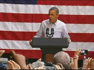 US President Barack Obama welcomes Paul Ryan to the race