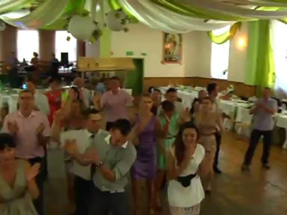 Na poprawinach u Angeliki i Bartka - dzięki za zajef... współpracę