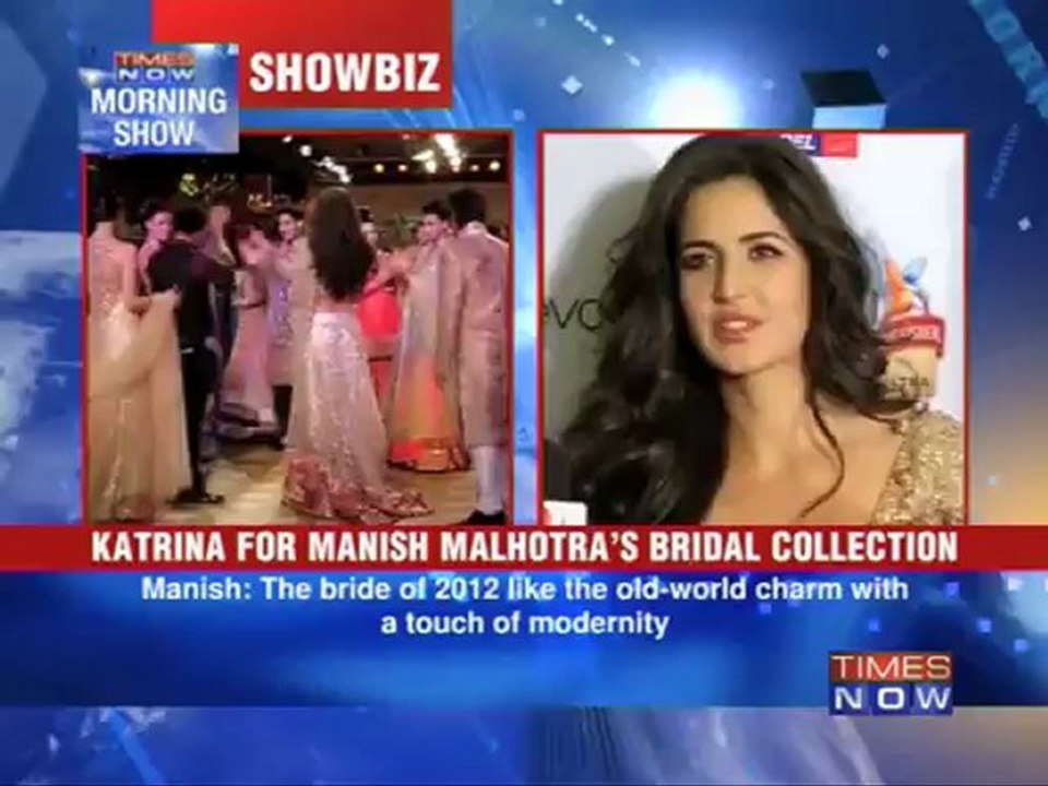 Stunning showstopper: Katrina Kaif