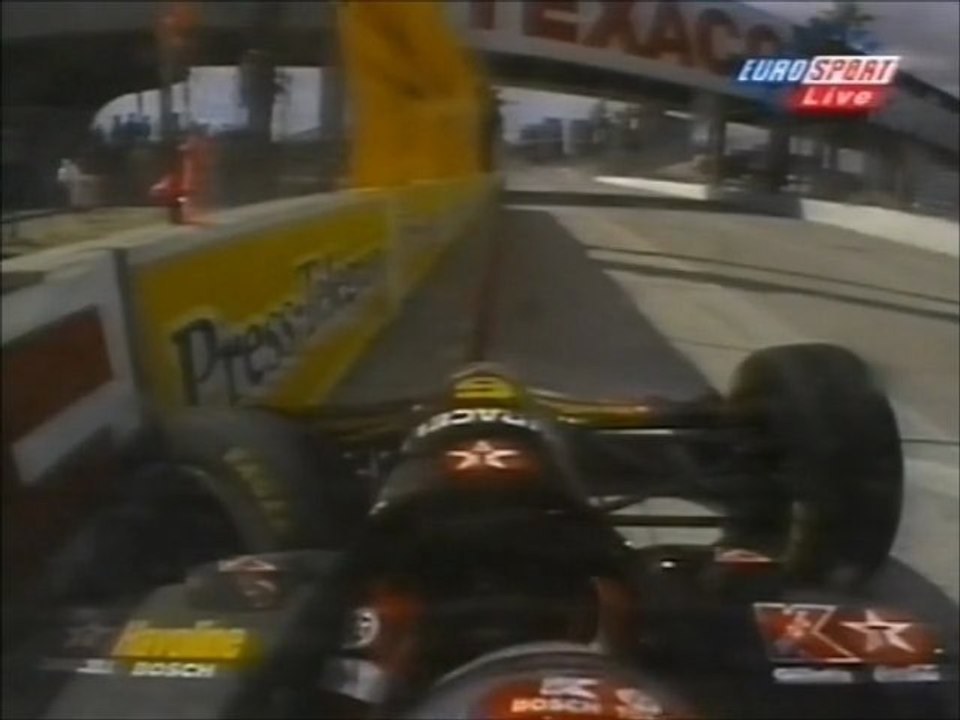 CART Long Beach 1998 Big crash Andretti