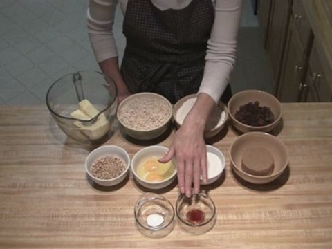 Chewy Chocolate Chip Oatmeal Cookies part 1