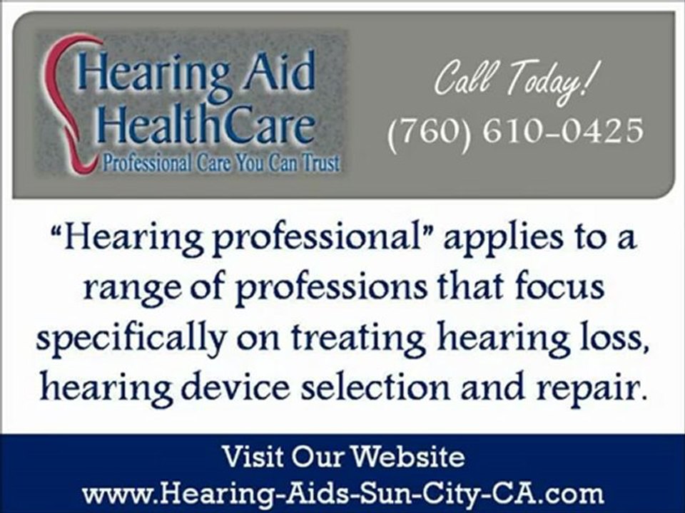 Hearing Professionals