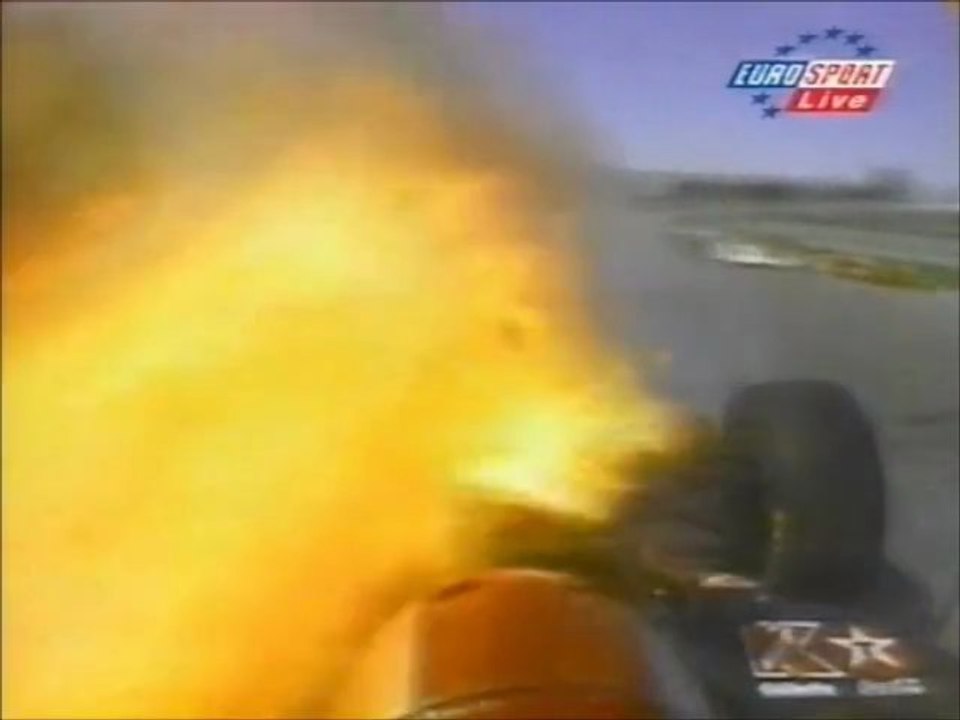 CART Nazareth 1998 Big crash Andretti