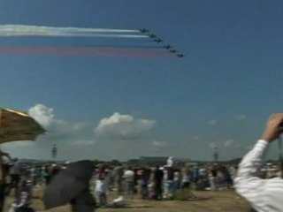 Russia holds airshow to mark 100 years of military flight