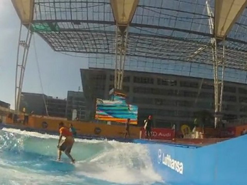 Surf & Style 2012 @ Airport Munich. 'The Wave' - Die weltweit erste Surf-Welle an einem Flughafen