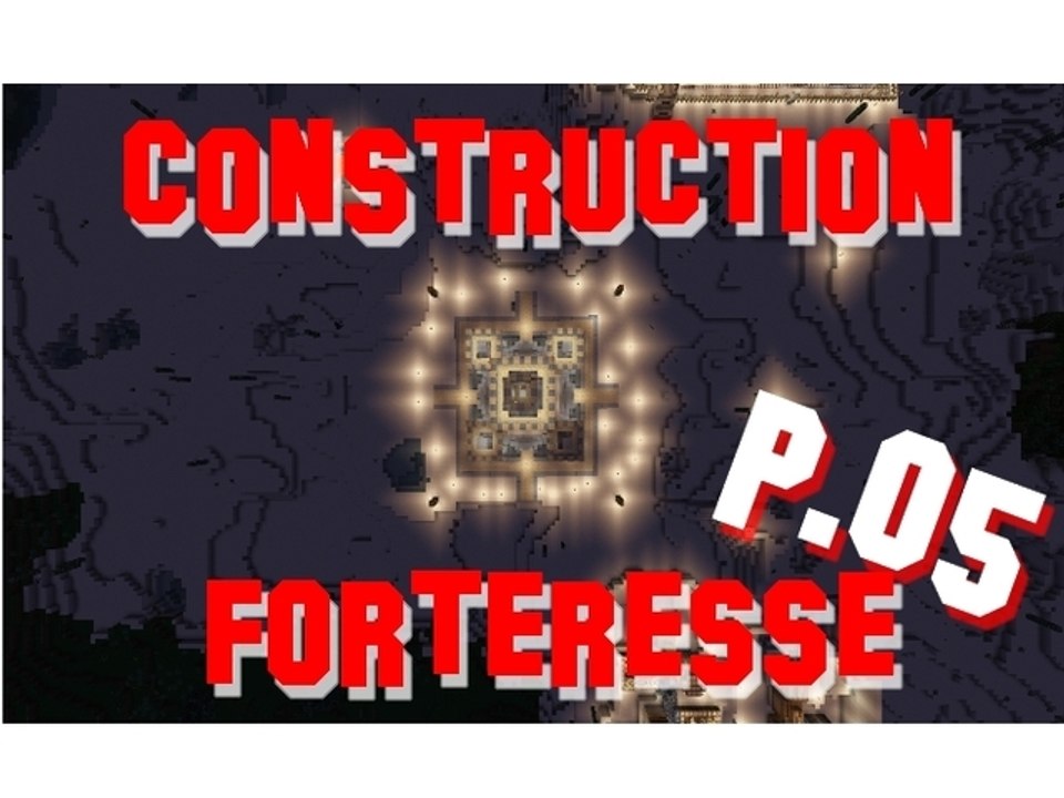 [Minecraft]Construction Forteresse du Désert (p.05)