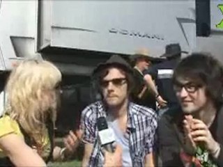 Sunta Templeton The Automatic Interview at Glastonbury 2008