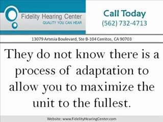 Making a Hearing Aid Work Requires Work on Your Part