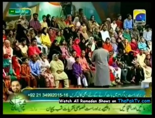 Aftar Amir Liaquat Kay Sath By Geo TV - 13th August 2012 - Part 1/5