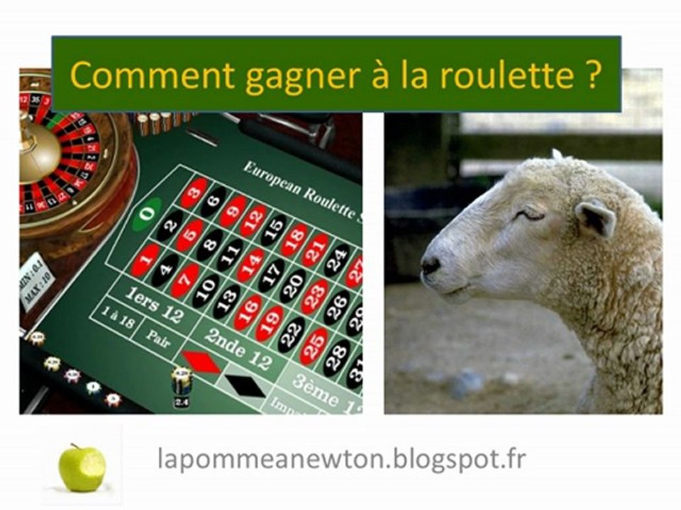 Nouvelle méthode pour gagner à la roulette