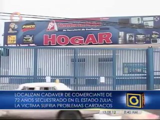 Localizan en una bolsa restos de comerciante secuestrado en el Zulia