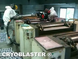 Nettoyage imprimerie machine offset Man Roland 500