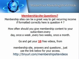 Member ship sites made easy for online business