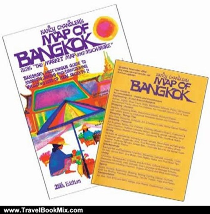 Travel Book Review: Nancy Chandler's Map of Bangkok, 25th Edition by Nancy Chandler and Nima Chandler, Nima Chandler, Nancy Chandler