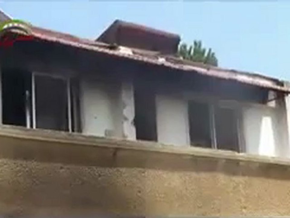 فري برس  ريف دمشق -جسرين  تدمير منازل المواطنين   13_8_2012  ج3
