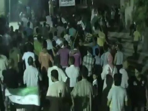 فري برس حماه المحتلة مسائية طريق حلب الجديد 13-8-2012