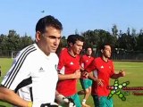 Première séance d'entrainement des Lions de l'Atlas