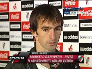 Barovero: "Hay muchas cosas por mejorar"