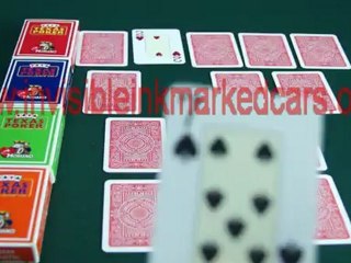 Modiano Texas Holdem-----marked cards -----cartes marquées