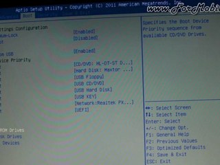 Shuttle SZ77R5 - Demo gestione BIOS con opzioni disponibili
