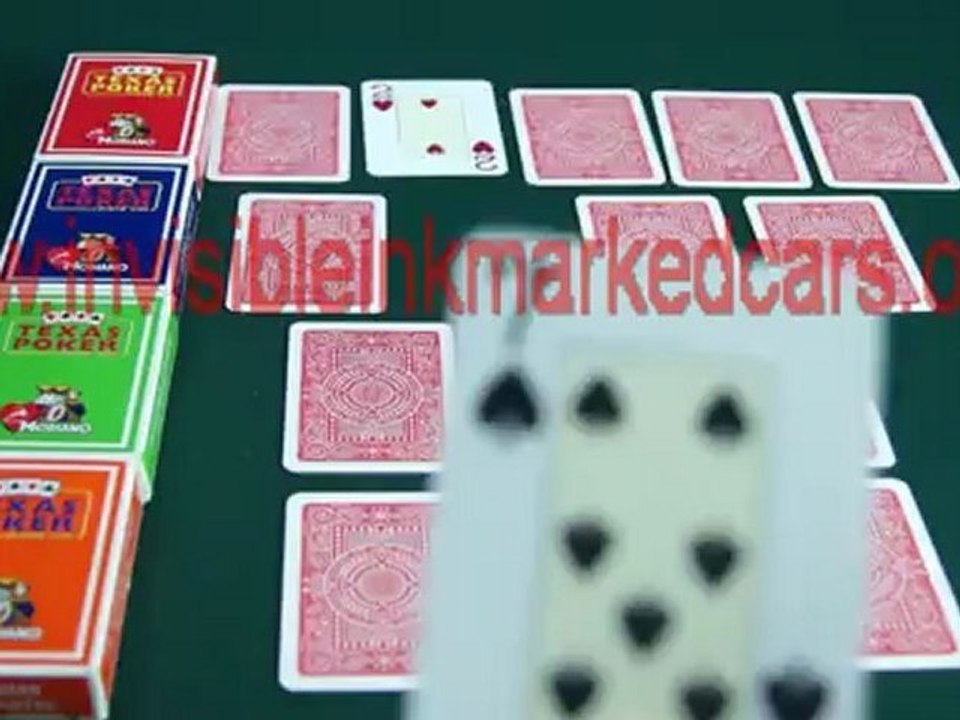 Modiano Texas Holdem----marked cards ----cartes marquées