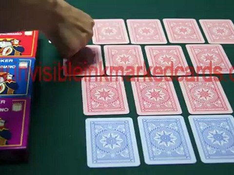 Modiano Cristallo -marked cards cartes marquées