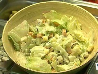 Cuisine : Salade composée au fromage