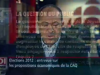 RDI Économie - Entrevue Christian Dubé