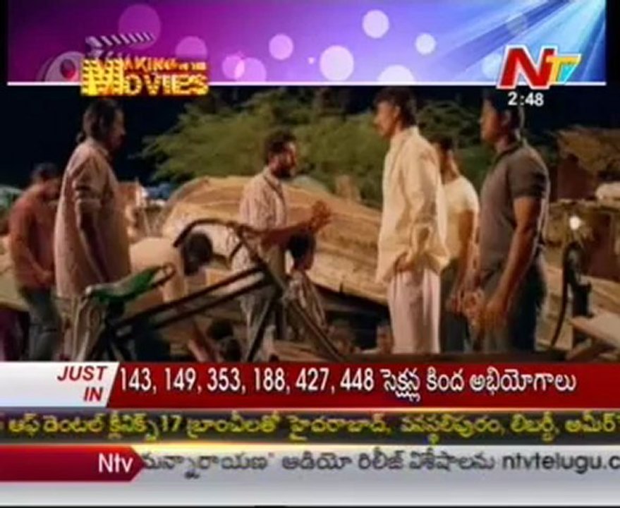 Prabhas Chatrapati Movie Making Scenes