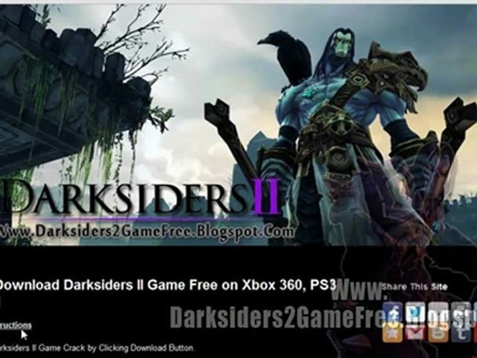 How to Download Darksiders 2 Game Crack Free - Xbox 360, PS3 And PC!!