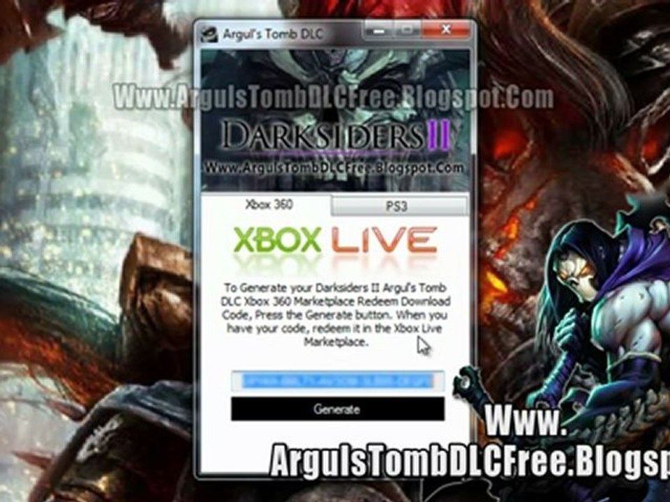 Darksiders 2 Argul's Tomb DLC Codes Leaked
