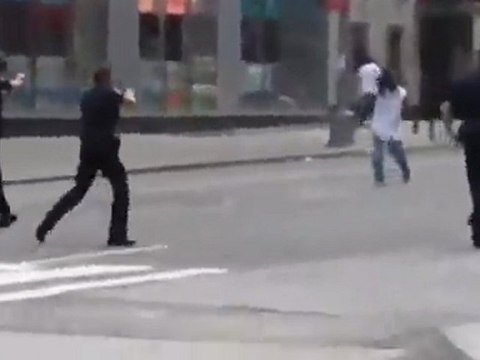 Un homme abattu par la police en plein Times Square