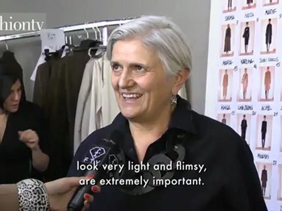 Designer at Work: Max Mara Fall 2012 | FashionTV
