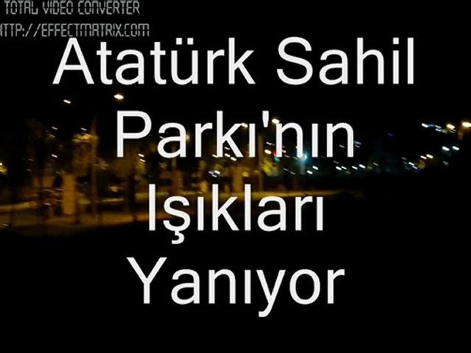 Mogan Park Karanlığa Teslim