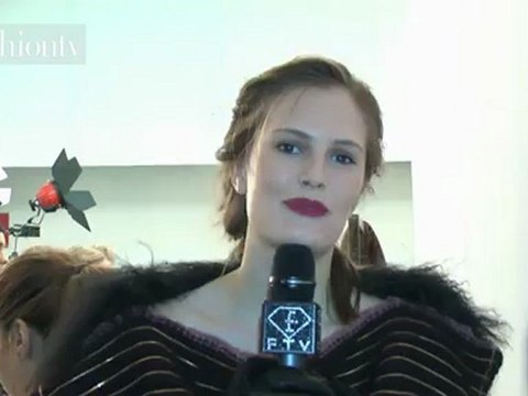 Kristina Ti Fall 2012 Backstage and Show - MFW | FashionTV
