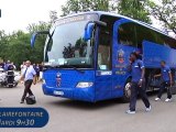 Le voyage des Bleus de Clairefontaine à Honfleur