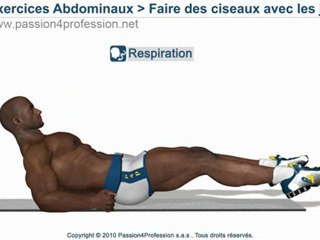 Musculation abdos inférieure