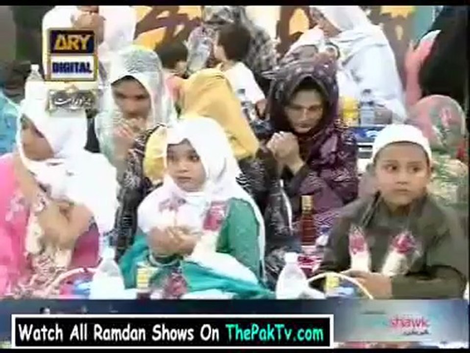 Faizan-e-Ramzan By Ary Digital - 14th August 2012 (Aftar) - Part 6