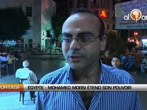 Egypte : Mohamed Morsi étend son pouvoir