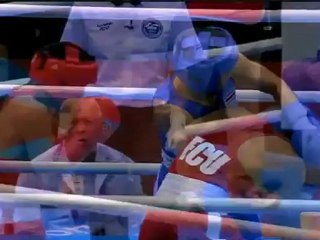 2012/08/04 Men's Light Fly 49kg [R16] Carlos Quipo Pilataxi (ECU) vs Kaeo Pongprayoon (THA)