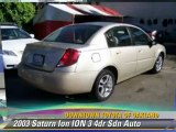 2003 Saturn Ion ION 3 4dr Sdn Auto - Downtown Toyota of Oakland, Oakland