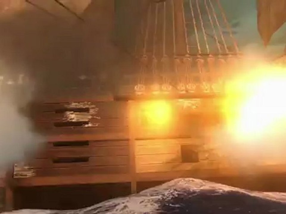 Assassin's Creed III (PS3) - Bataille Navale - Trailer GamesCom 2012