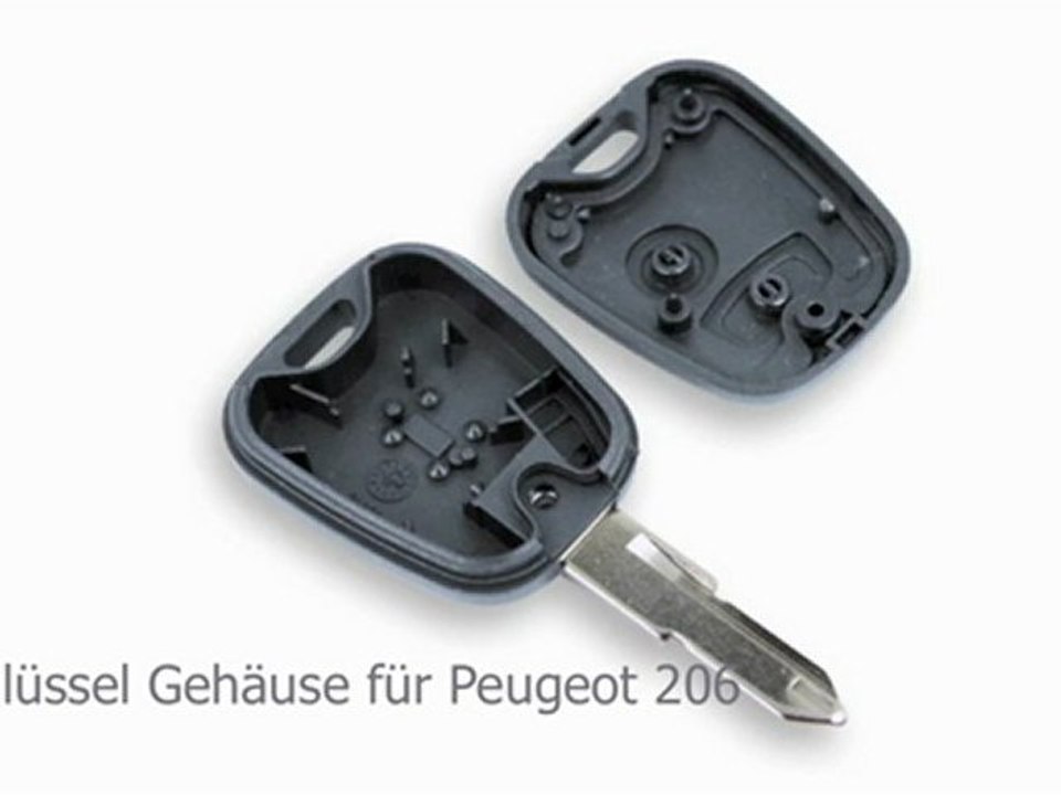 2 Tasten Ersatz Schlüssel Gehä​use für Peugeot 106 206 306
