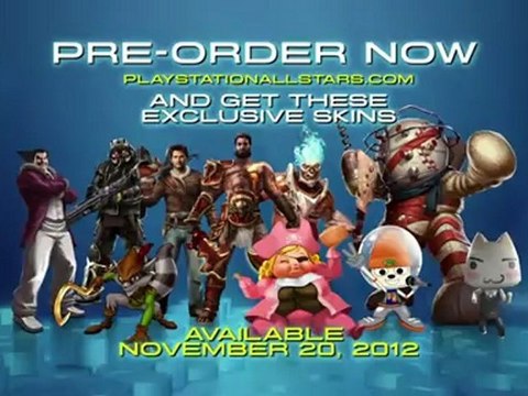 PlayStation All-Stars Battle Royale (VITA) - Trailer GamesCom 2012