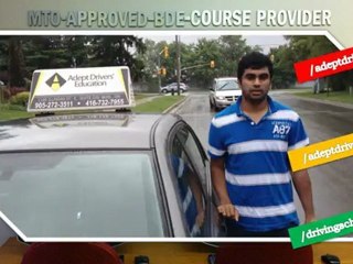 Driving Road Testing Success Story 2012 Mississauga Ontario