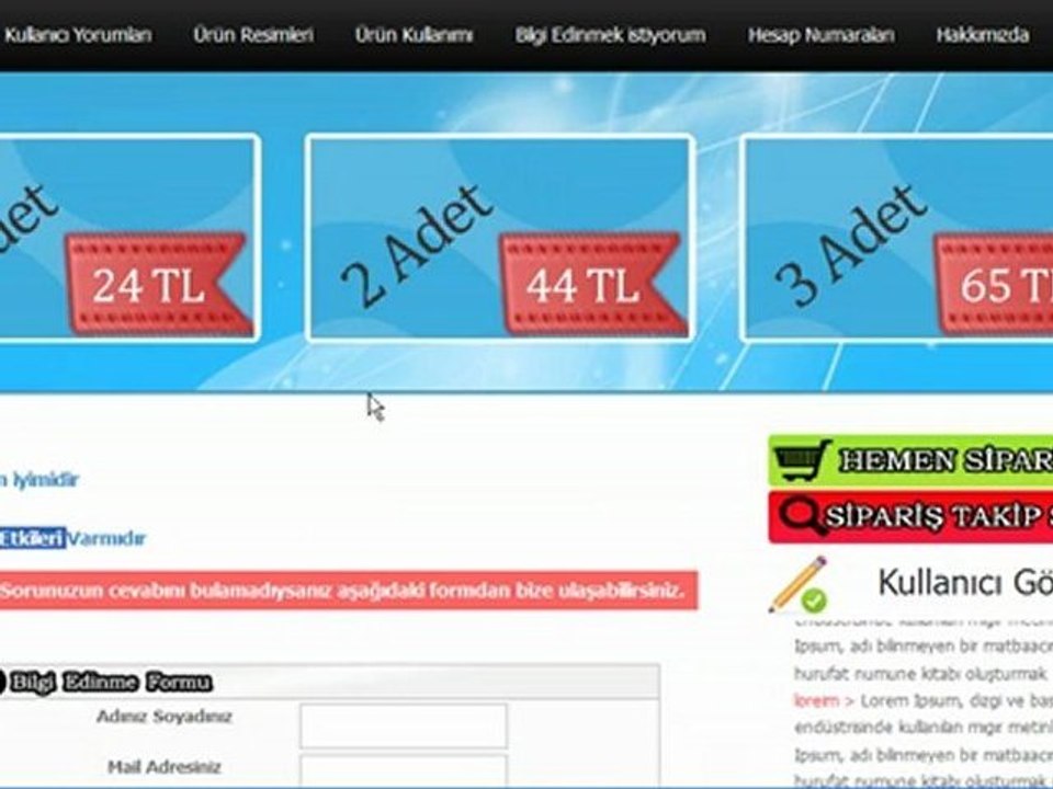 Tek Ürün Satış Script Tanıtımı