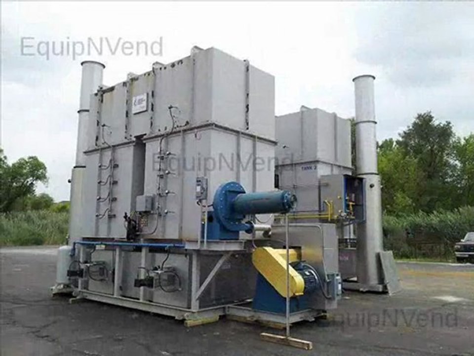 For Sale: (2)TANN RTO REGENERATIVE THERMAL OXIDIZER 6000 CFM TF 595 40 HP Twin City Blower