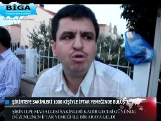 ŞİRİNTEPE MAHALLESİ 1.İFTAR YEMEĞİ