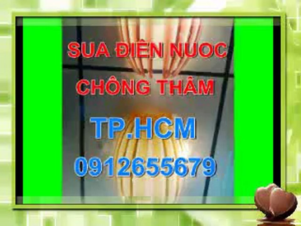 SUA CHUA DIEN NUOC TAI TPHCM GOI 0906700438