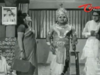 Padmanabham As Sri Krishna Comedy With Lady